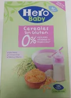 Cereales sin gluten 0%