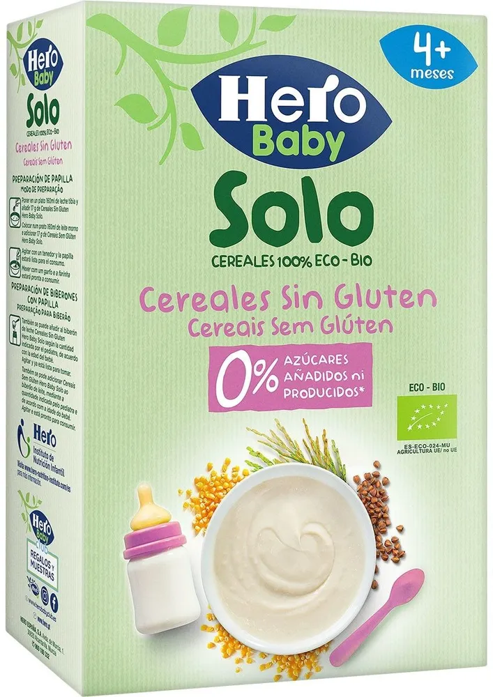 Hero Baby Solo Papilla Sin Gluten