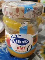 Mermelada Hero dieta melocotones 0%azucares añadidos