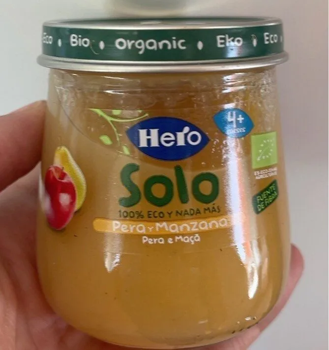 Solo pera y manzana