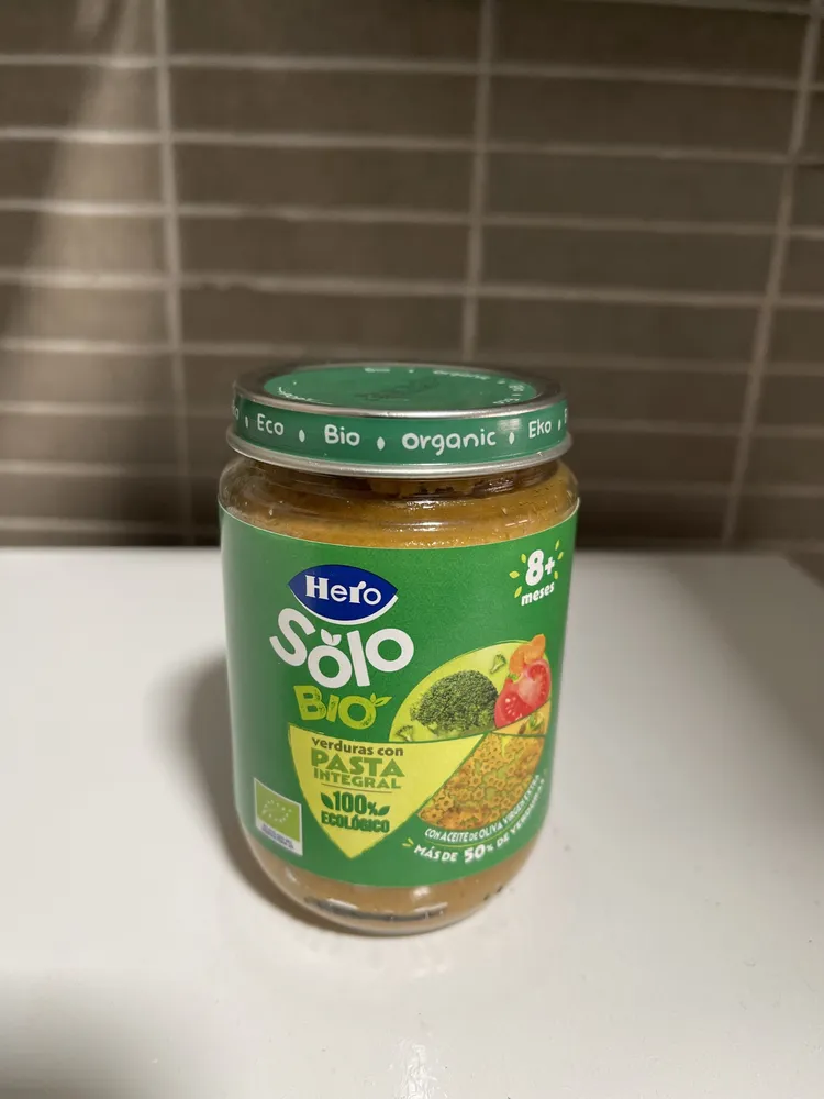Verduras con pasta integral