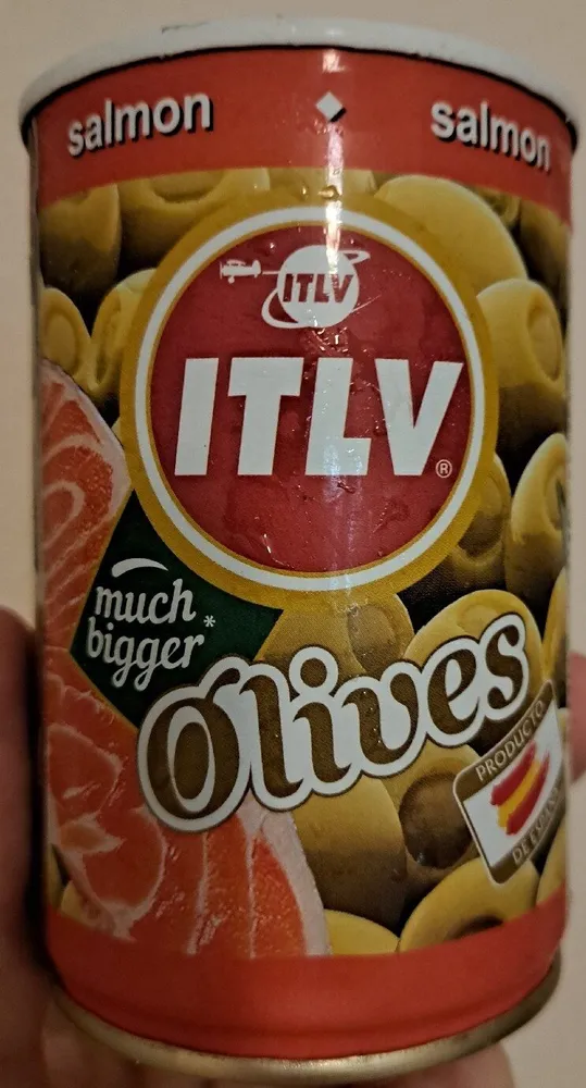Olives with salmon