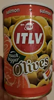 Olives with salmon