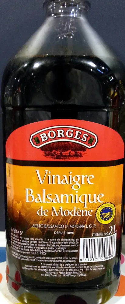 Vinaigre balsamique de Modène