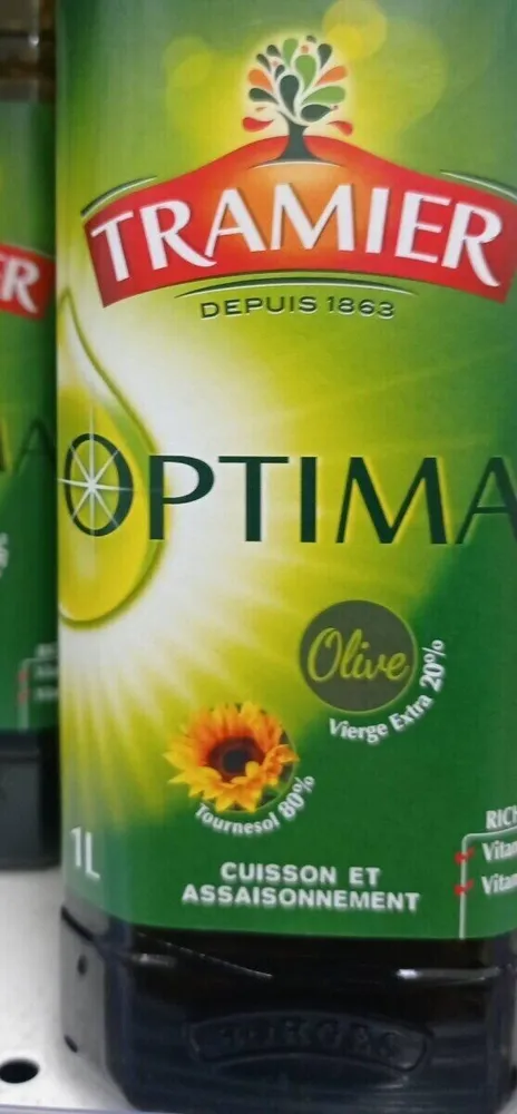 Huile de tournesol et olives