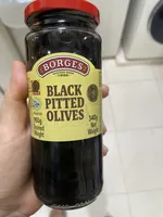 BLACK PITTED OLIVES