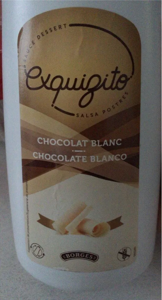 Sauce dessert chocolat blanc