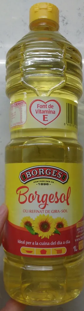 Aceite refinado de girasol botella 1 l