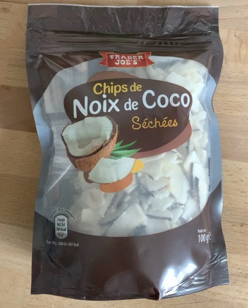Chip’s de noix de coco