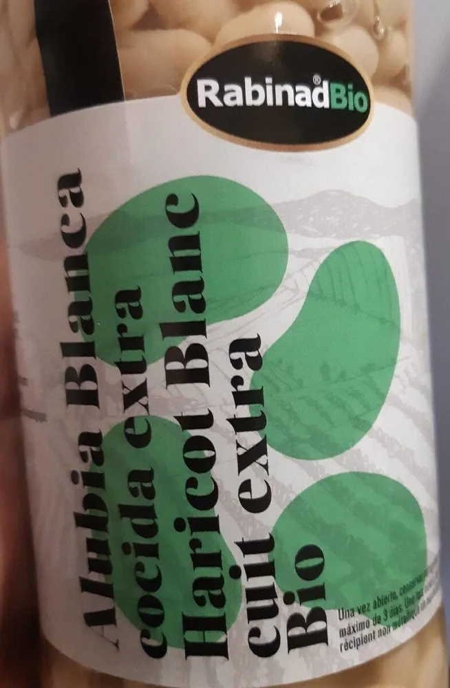 Alubia Blanca cocida extra bio