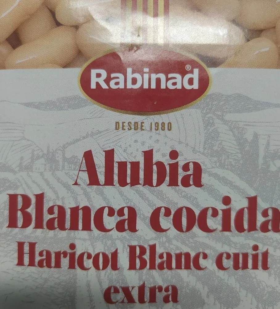 Alubia Blanca Cocida