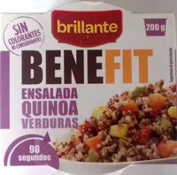Benefit ensalada quinoa y verduras