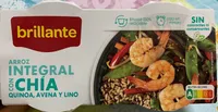 Arroz integral con chía, quinoa, espelta y lino