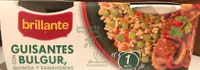 Guisantes con Bulgur, Quinoa y Zanahorias
