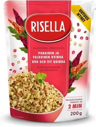 Punainen ja valkoinen kvinoa