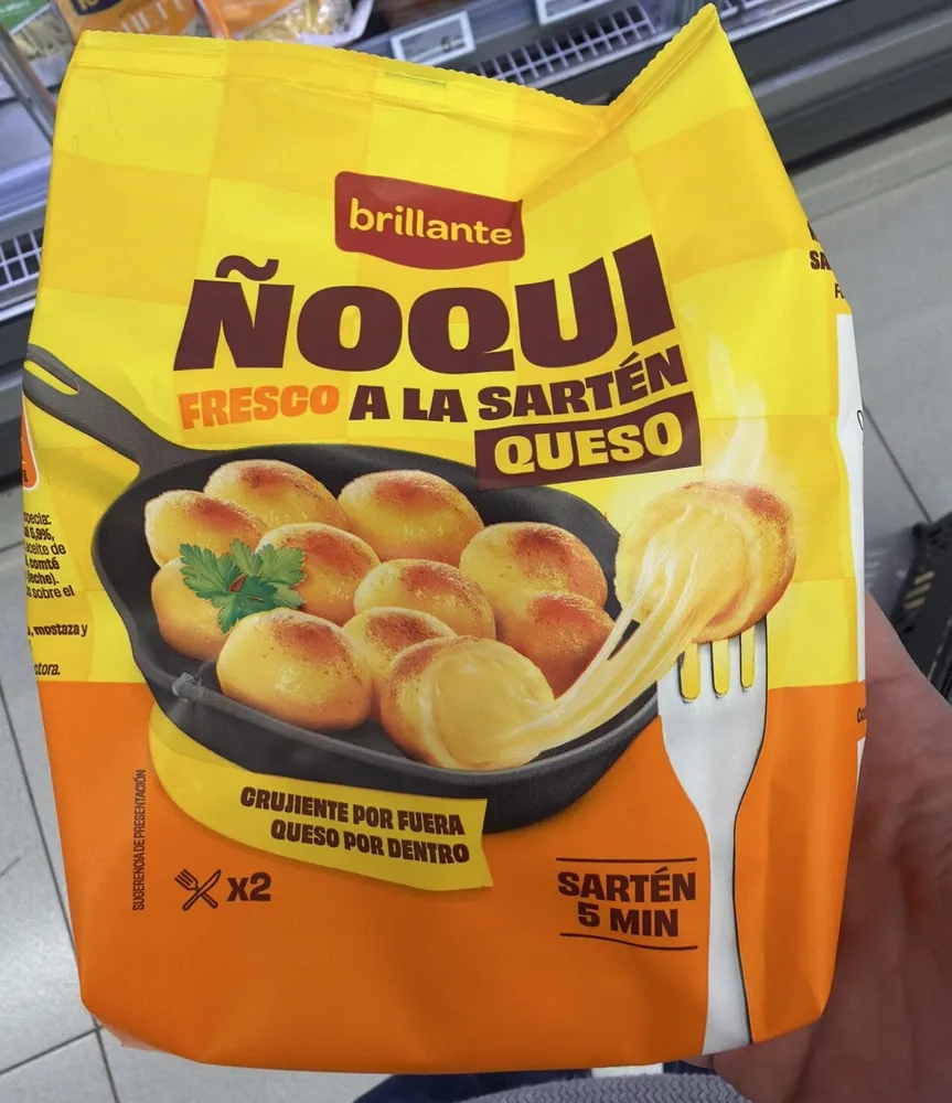 Ñoqui fresco a la sartén