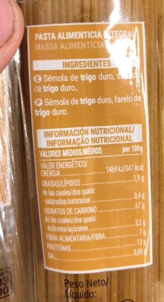 Spaguetti Integral