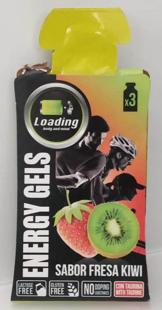 Geles Energéticos Fresa y Kiwi
