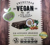 Energybar Vegan coco y almendra