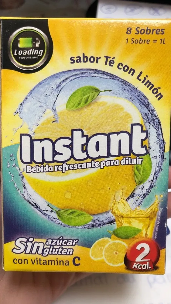 Instant bebida