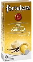 Cápsulas de café con aroma natural vainilla