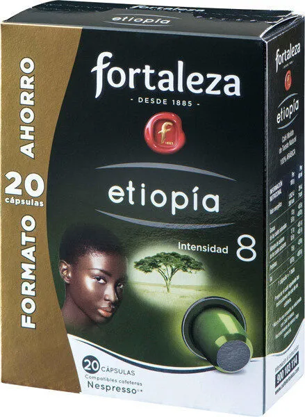 Etiopía café intensidad compatibles con máquinas nespresso