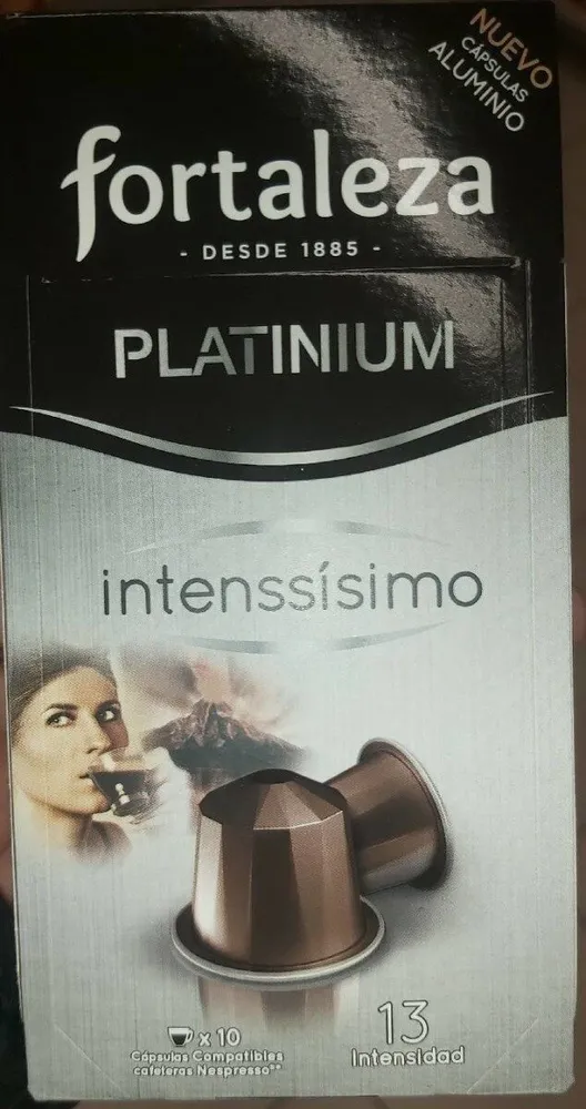 Café Fortaleza Platinium Intensísimo