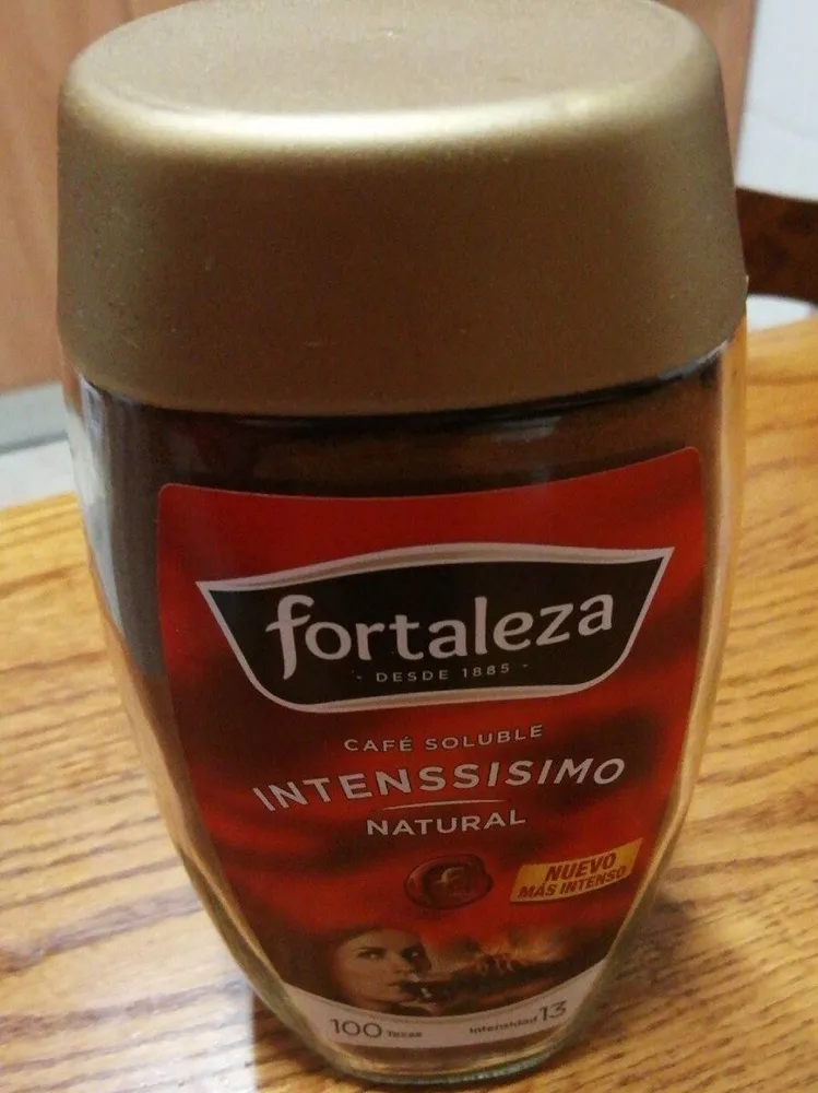Café fortaleza soluble
