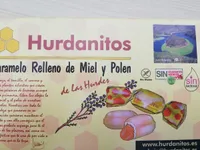 Caramelos rellenos de miel y polen