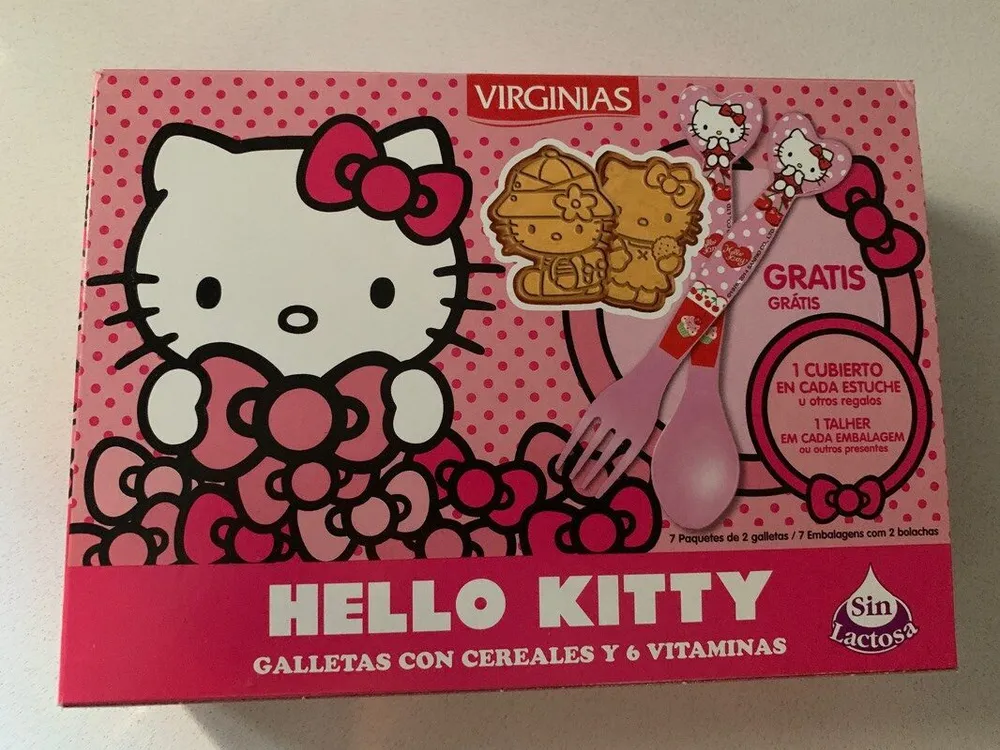 Galletas con cereales Hello Kitty