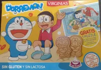 Doraemon galletas sin gluten y sin lactosa