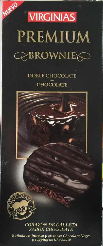 Premium brownie - Biscuit recouvert de chocolat