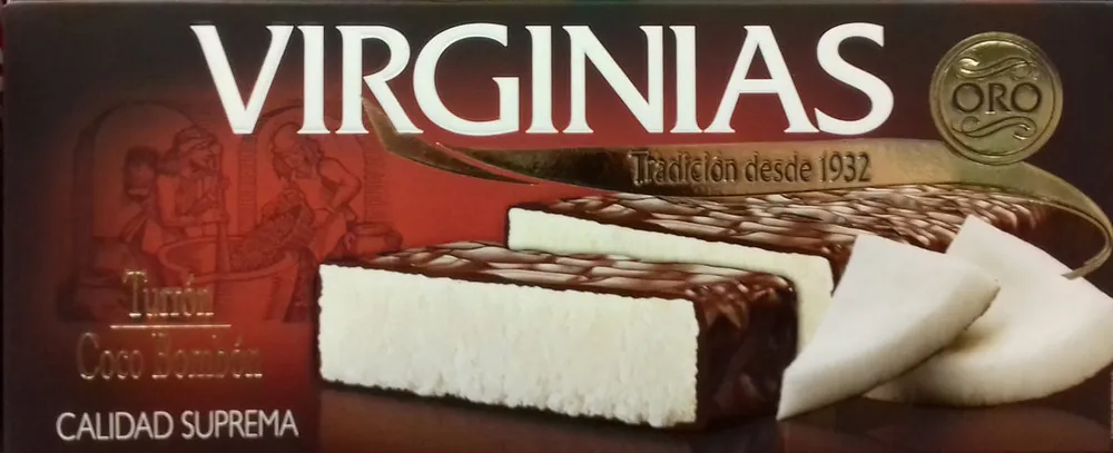 Turrón coco bombón