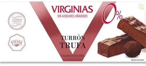 Turrón Trufa Sin Azãºcar Virginias 200G