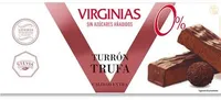 Turrón Trufa Sin Azãºcar Virginias 200G