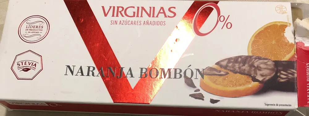 Bombón Naranja Sin Azúcares