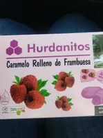Caramelo relleno de frambuesa