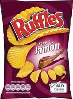 Ruffles sabor jamón