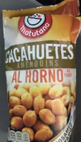 Cacahuetes tostados al horno