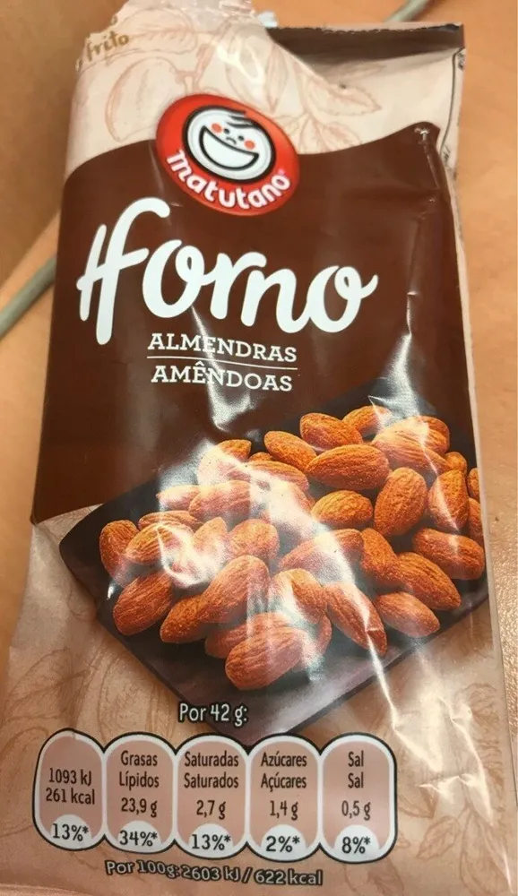 Horno Almendras
