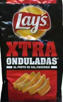 Xtra onduladas al punto de sal sin gluten