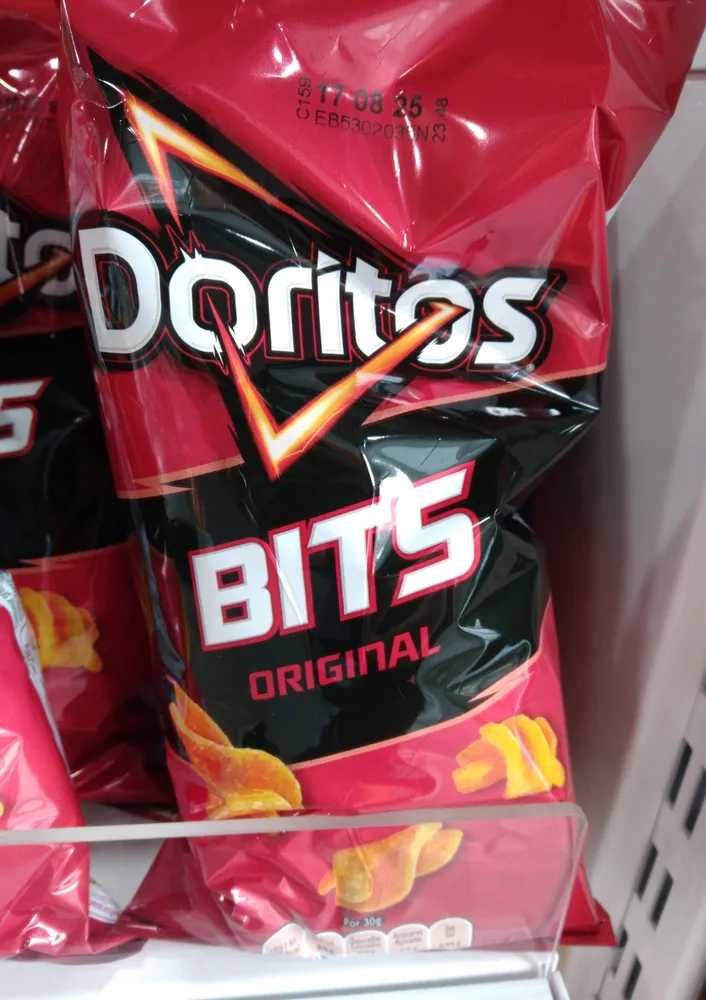 Bits aperitivos de maíz