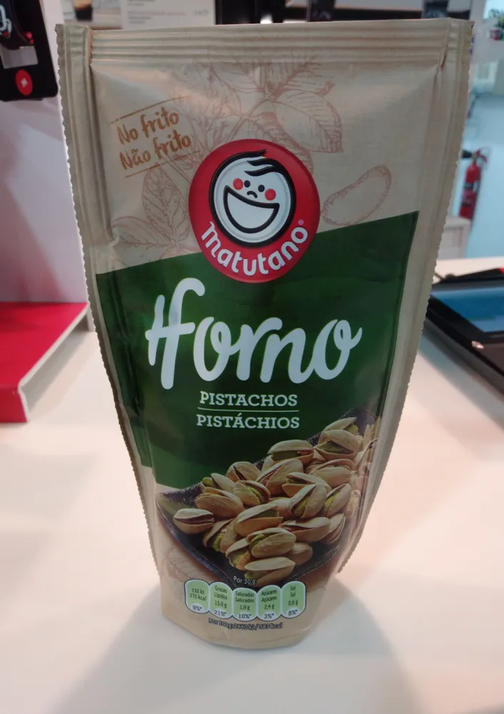 Pistachos al horno