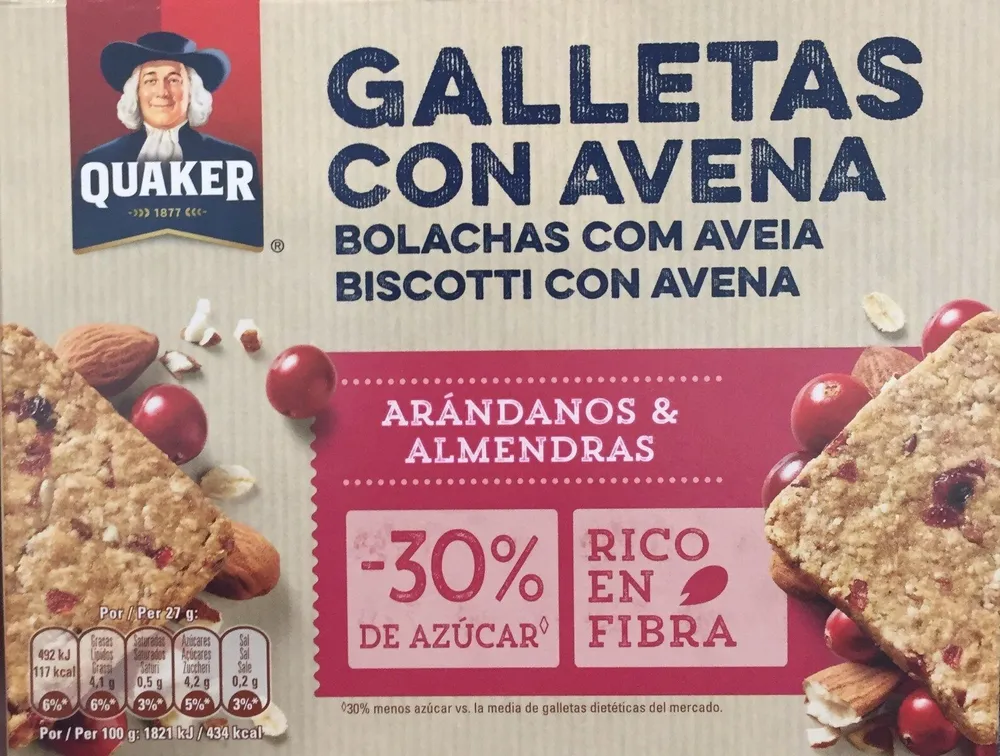 Galletas con avena