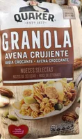 Granola avena crujiente