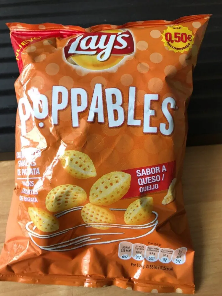 Poppables sabor a queso