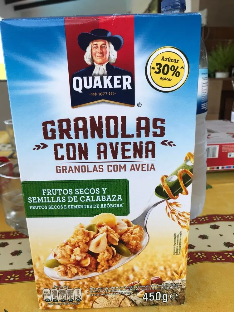 Granolas con avena