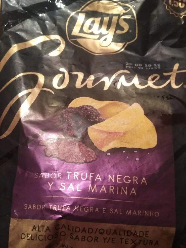 Gourmet trufa negra y sal marina