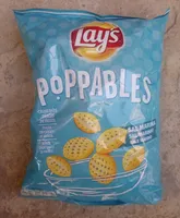 Poppables snacks crujientes de patata con sal marina