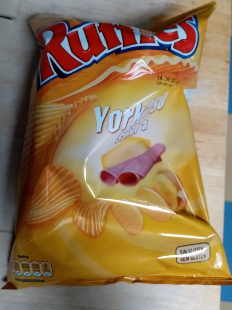 Ruffles jamon York